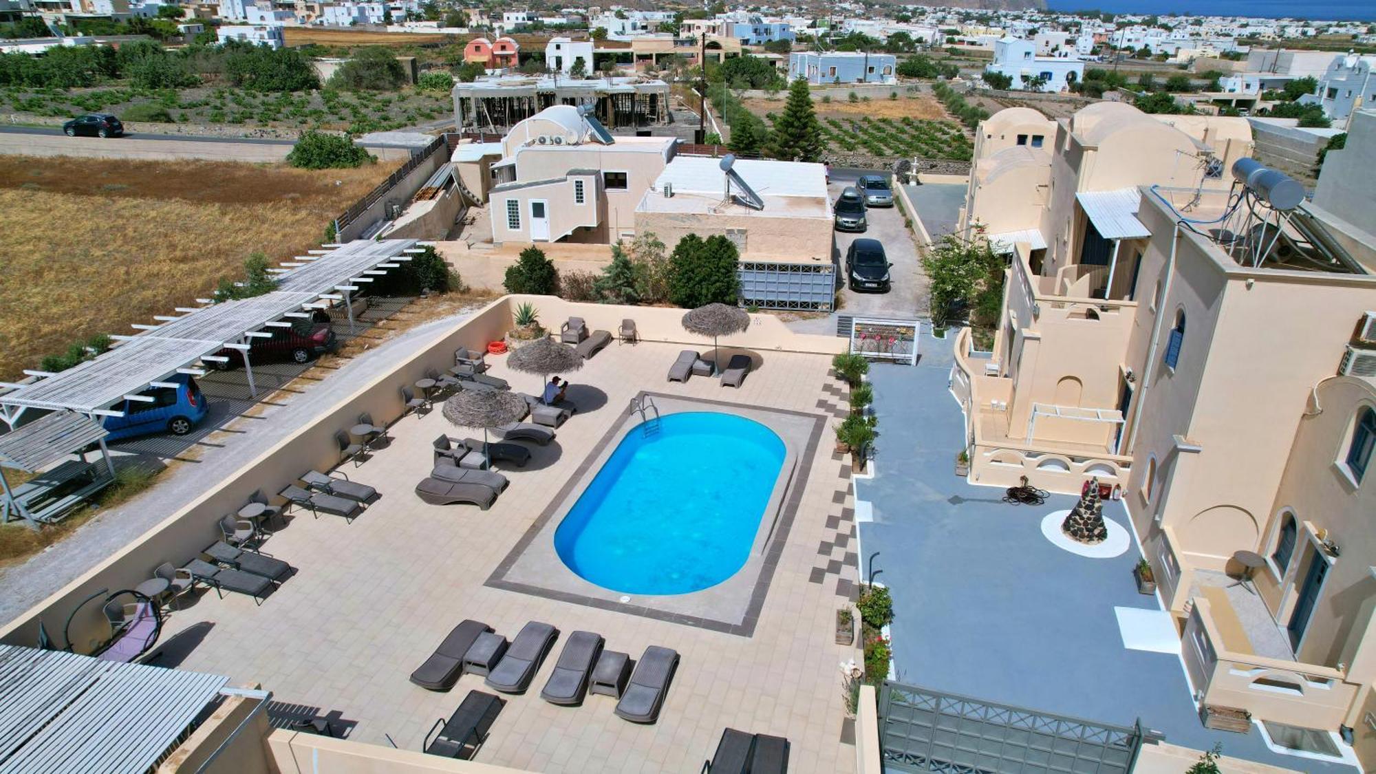 Leon Lux Apartments Perivolos  Exteriör bild